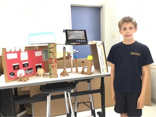5th grade space exhibit